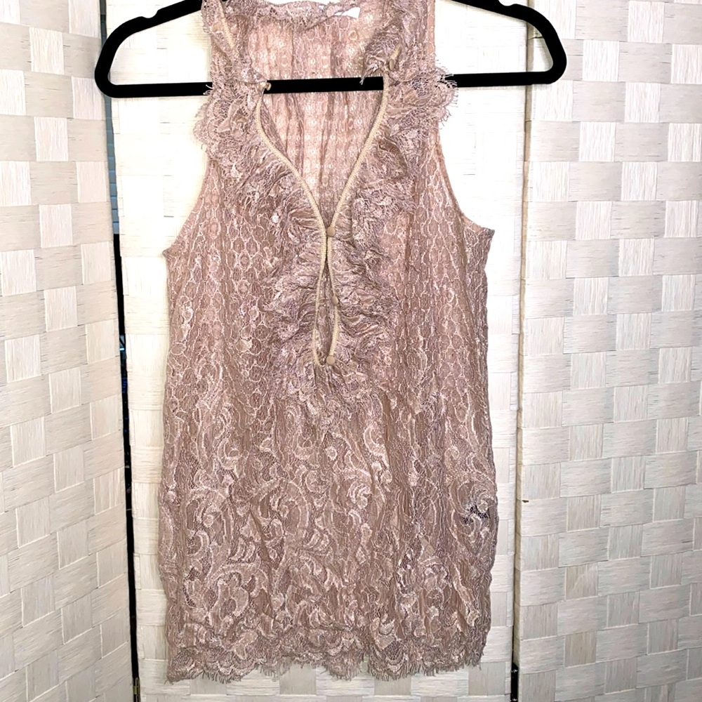 Diane Von Furstenberg Lace Top